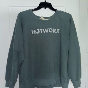 Hotworx teal Sweatshirt